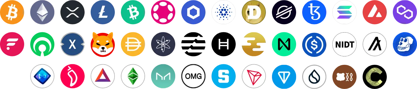 Criptovalute disponibili